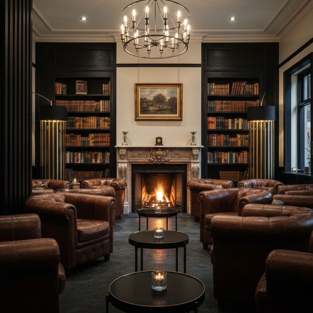 Heritage lounge at Serene Vista Hotel