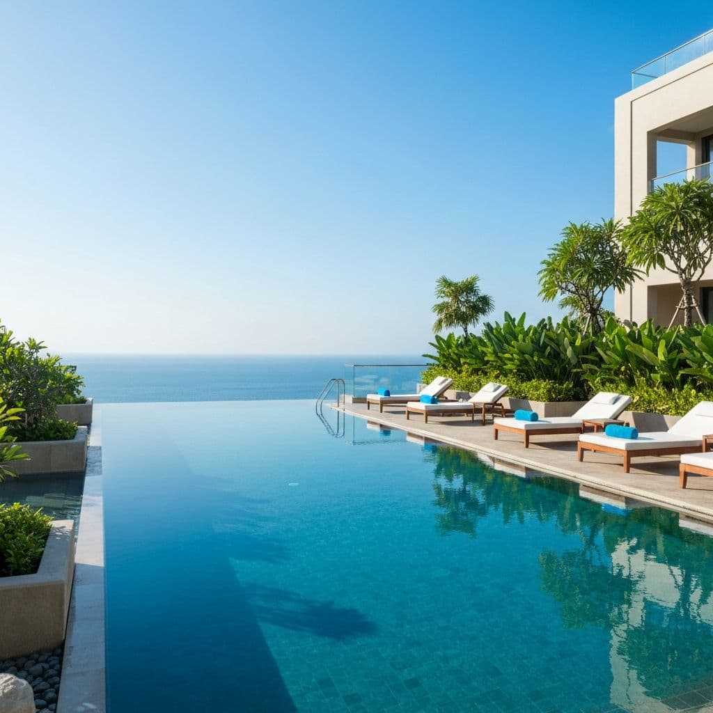 Infinity Pool at Sunset